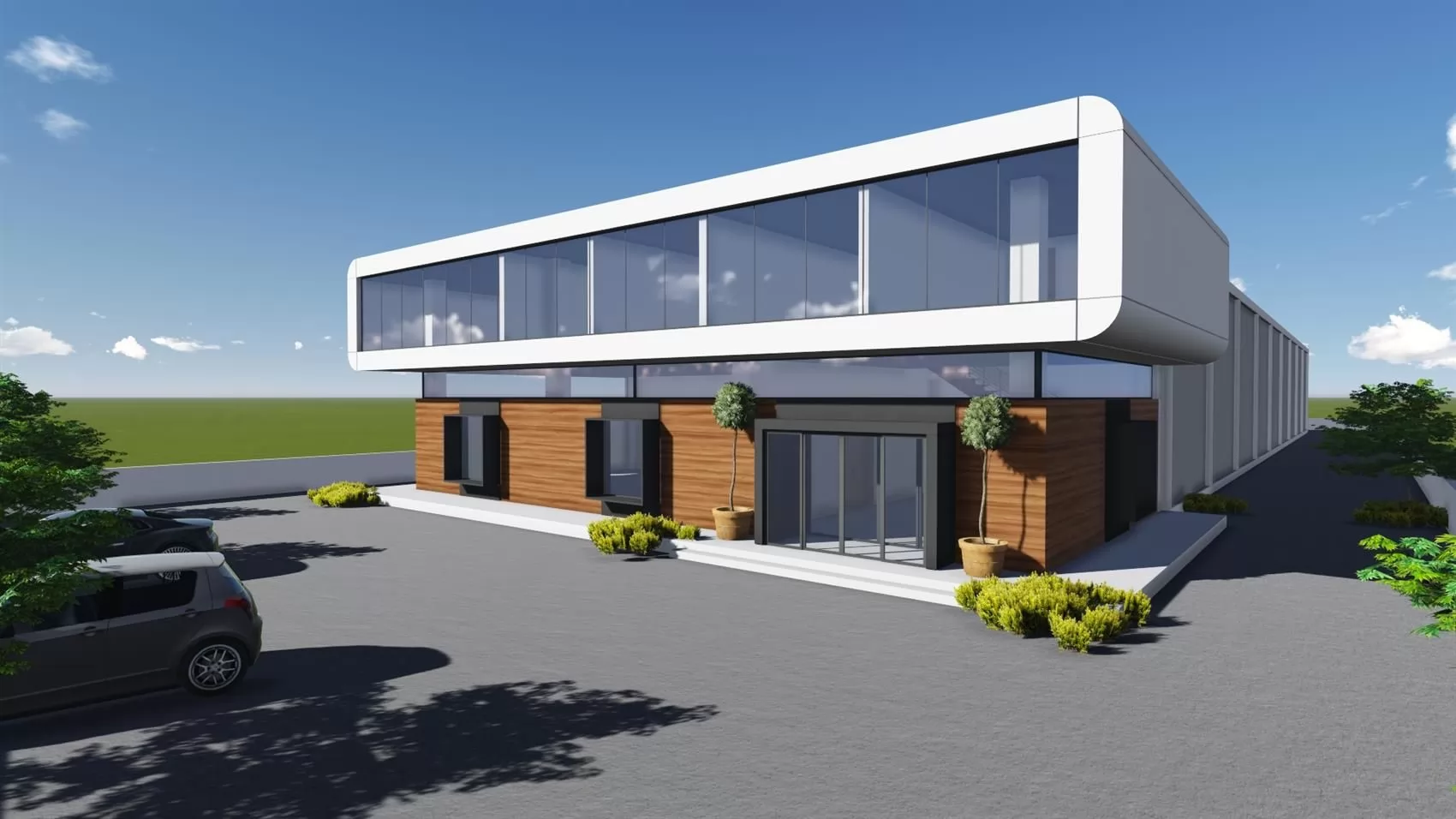 Memişoğlu Tekstil Fabrika İdari Binası
